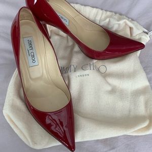 Jimmy Choo patent leather pumps